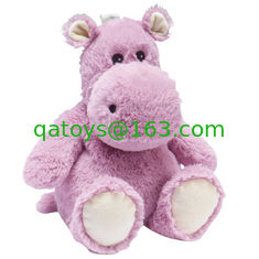 China Sitting Pose Purple Hippo Plush Toys supplier