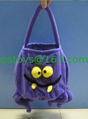 China Hallowmas Purple Gifts Bag Plush Bag supplier