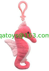 China Seahorse keychain Plush Toys supplier