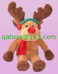 China Christmas Reindeer Soft Toy Plush Toy supplier