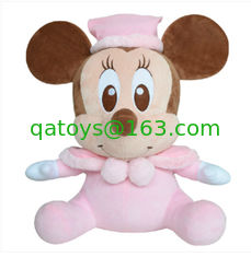 China Disney Big Head Minnie Mouse Plush Toys supplier