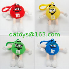 China M&amp;M’ Character Collection Keychain Plush Toys supplier