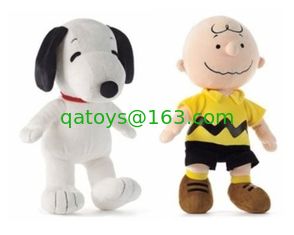 China Peanuts Snoopy and Chuck Plush Set Featuring Snoopy and Charlie Brown Dolls supplier